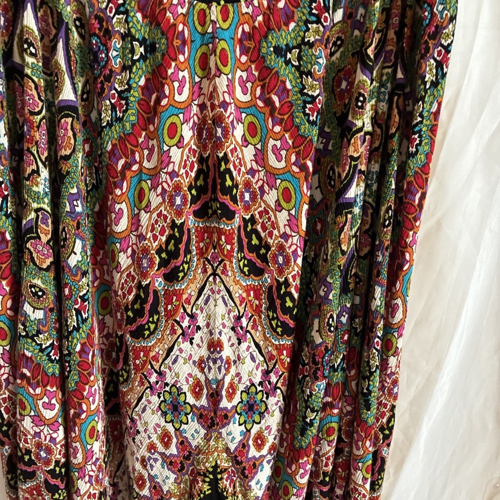 bila Flowy Skirt Boho Hippie Witchy Asymmetrical - Picture 2 of 10